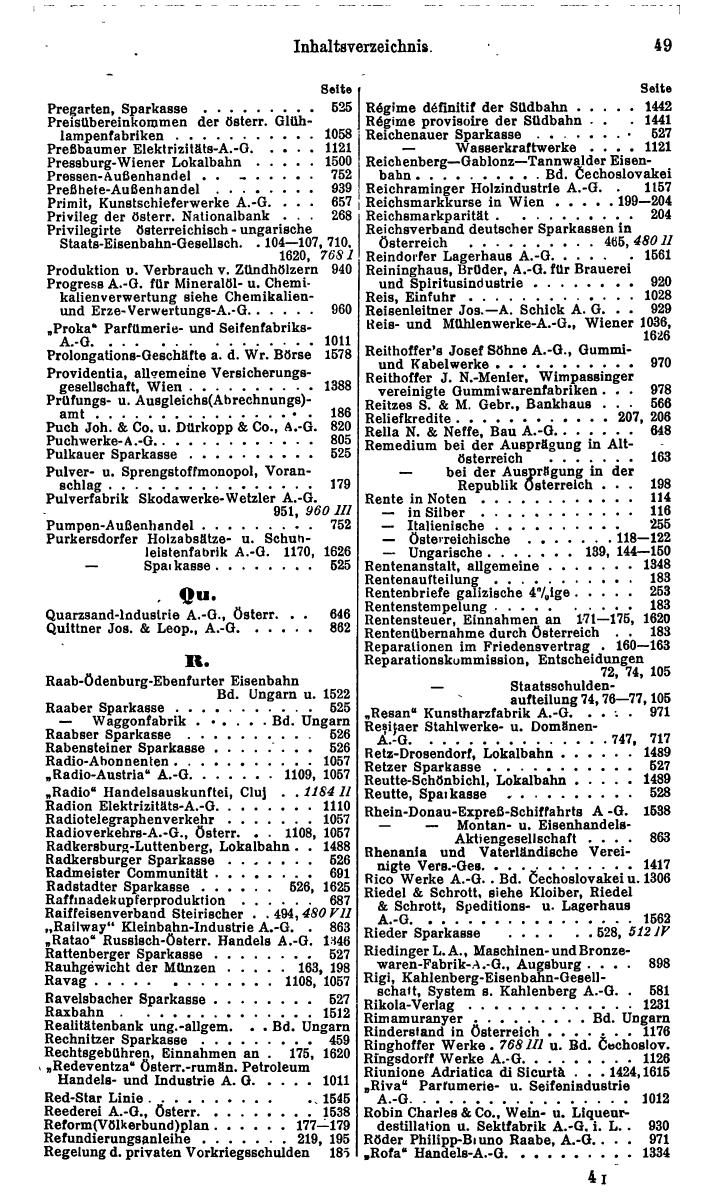 Compass. Finanzielles Jahrbuch 1929: Österreich. - Seite 53