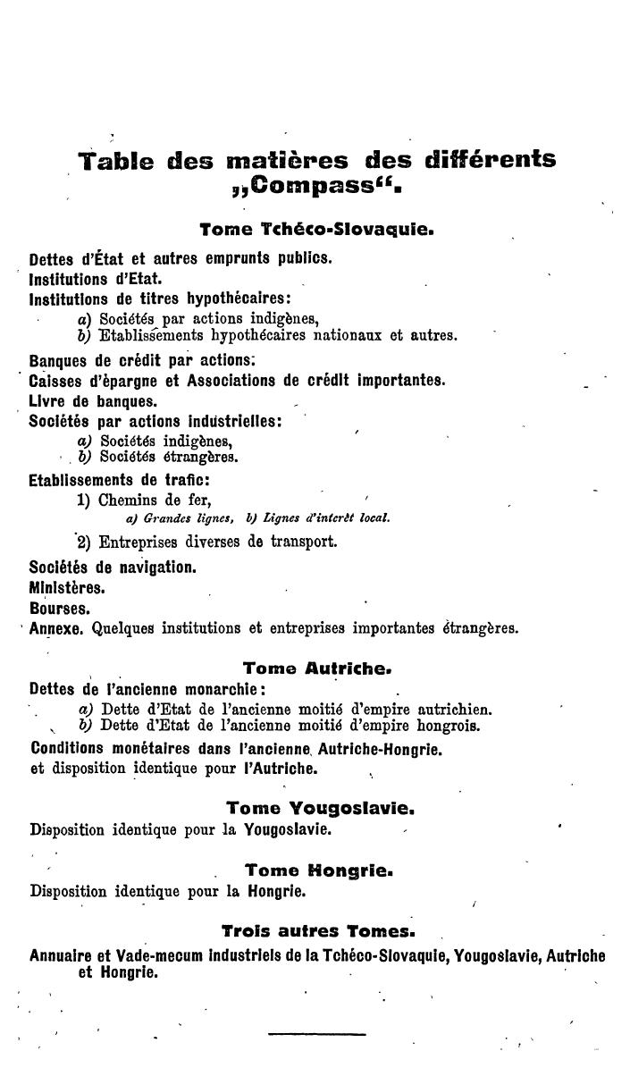Compass. Finanzielles Jahrbuch 1928: Tschechoslowakei. - Seite 19