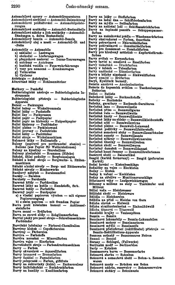 Compass. Industrielles Jahrbuch 1936: Tschechoslowakei. - Seite 2320