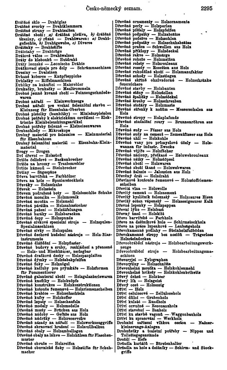 Compass. Industrielles Jahrbuch 1936: Tschechoslowakei. - Seite 2325