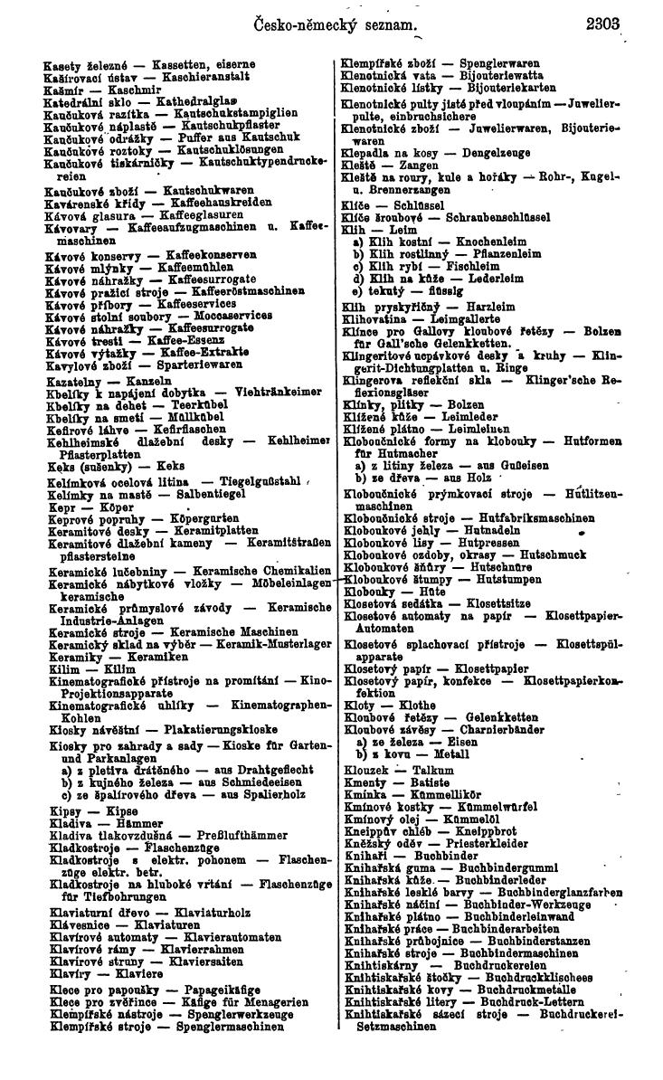 Compass. Industrielles Jahrbuch 1936: Tschechoslowakei. - Seite 2333