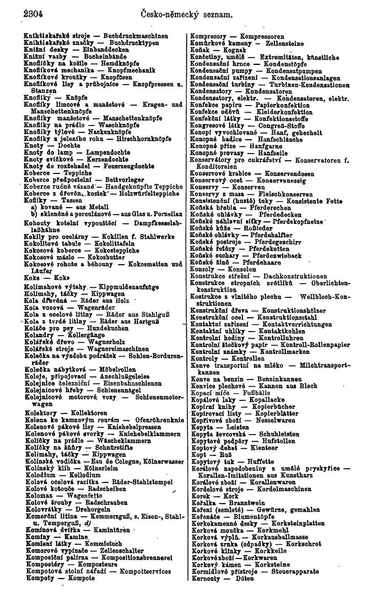 Compass. Industrielles Jahrbuch 1936: Tschechoslowakei. - Seite 2334