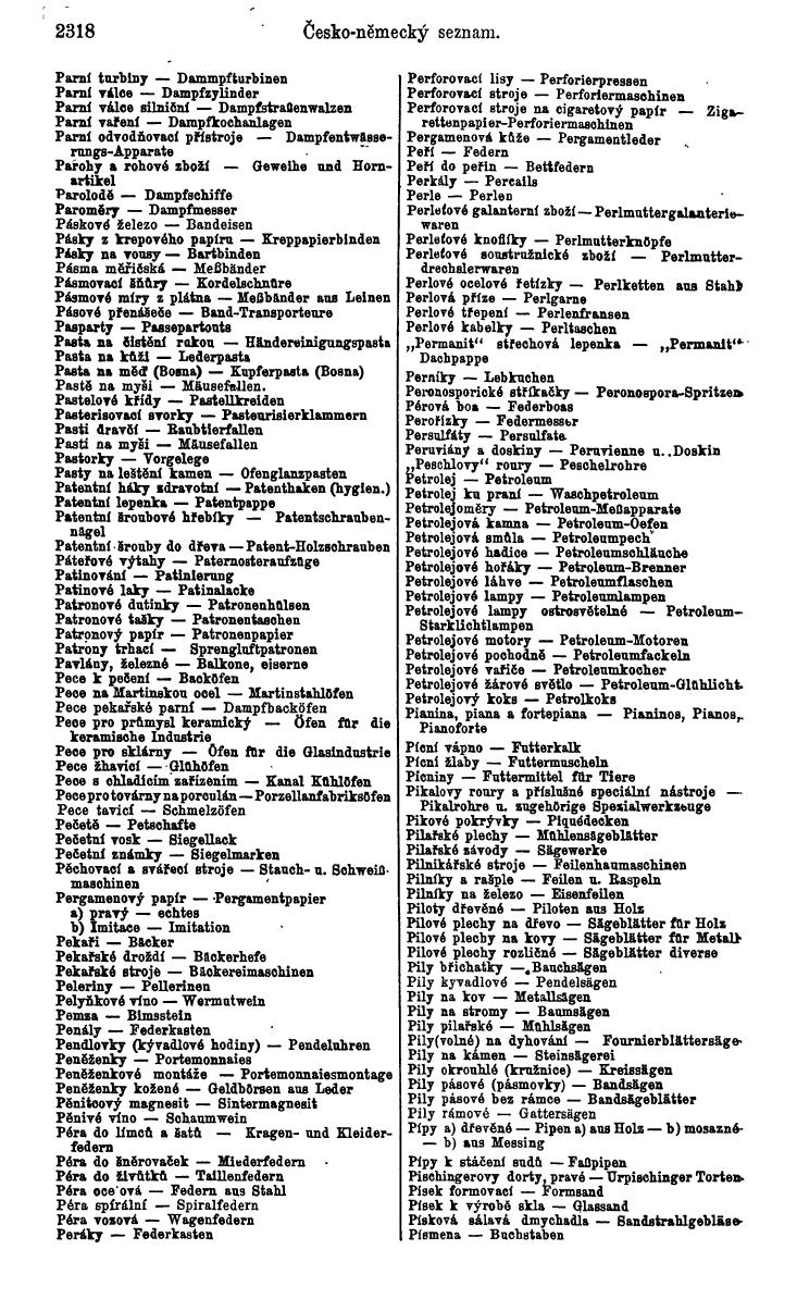 Compass. Industrielles Jahrbuch 1936: Tschechoslowakei. - Seite 2348