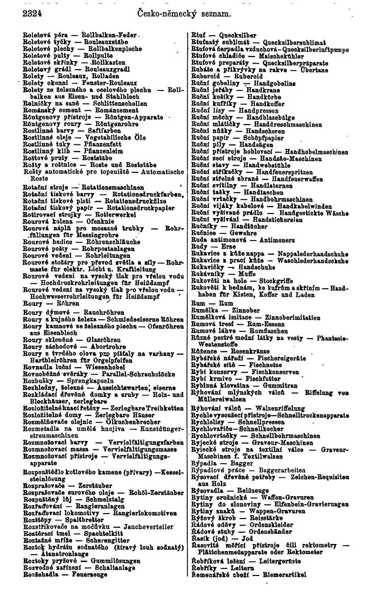 Compass. Industrielles Jahrbuch 1936: Tschechoslowakei. - Seite 2354