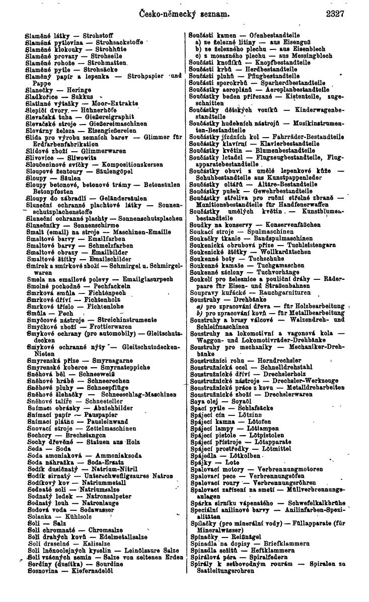 Compass. Industrielles Jahrbuch 1936: Tschechoslowakei. - Page 2357