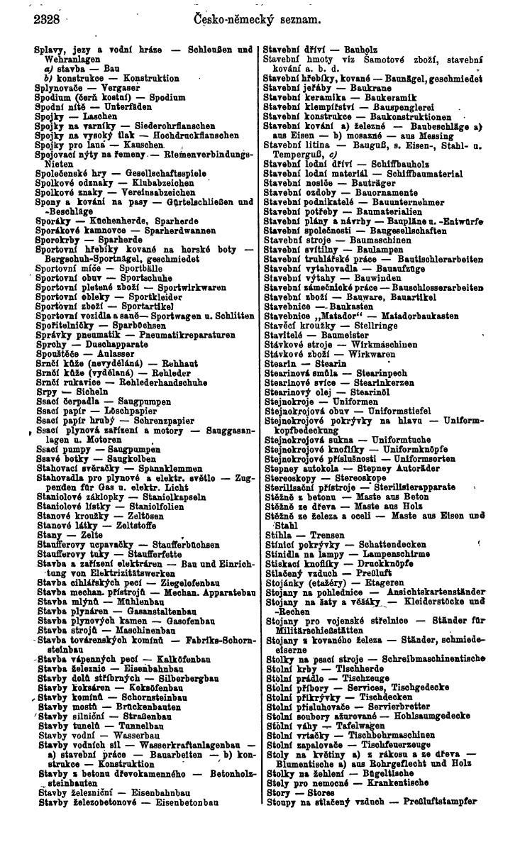Compass. Industrielles Jahrbuch 1936: Tschechoslowakei. - Seite 2358