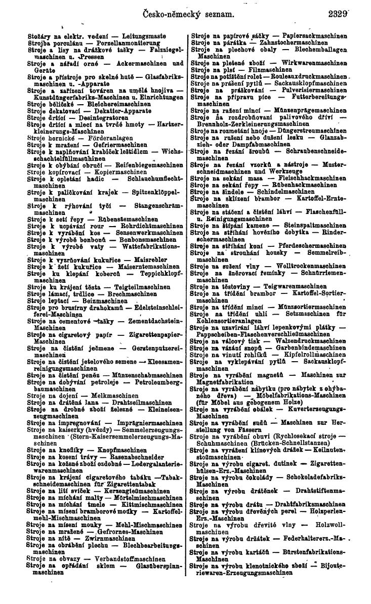 Compass. Industrielles Jahrbuch 1936: Tschechoslowakei. - Seite 2359
