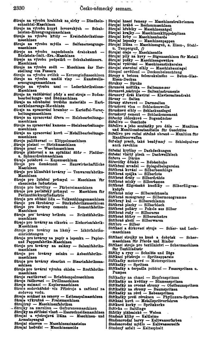 Compass. Industrielles Jahrbuch 1936: Tschechoslowakei. - Page 2360