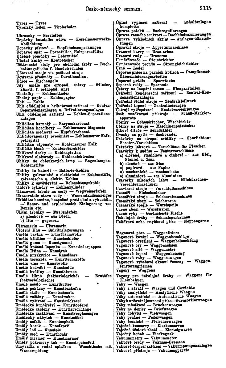 Compass. Industrielles Jahrbuch 1936: Tschechoslowakei. - Page 2365