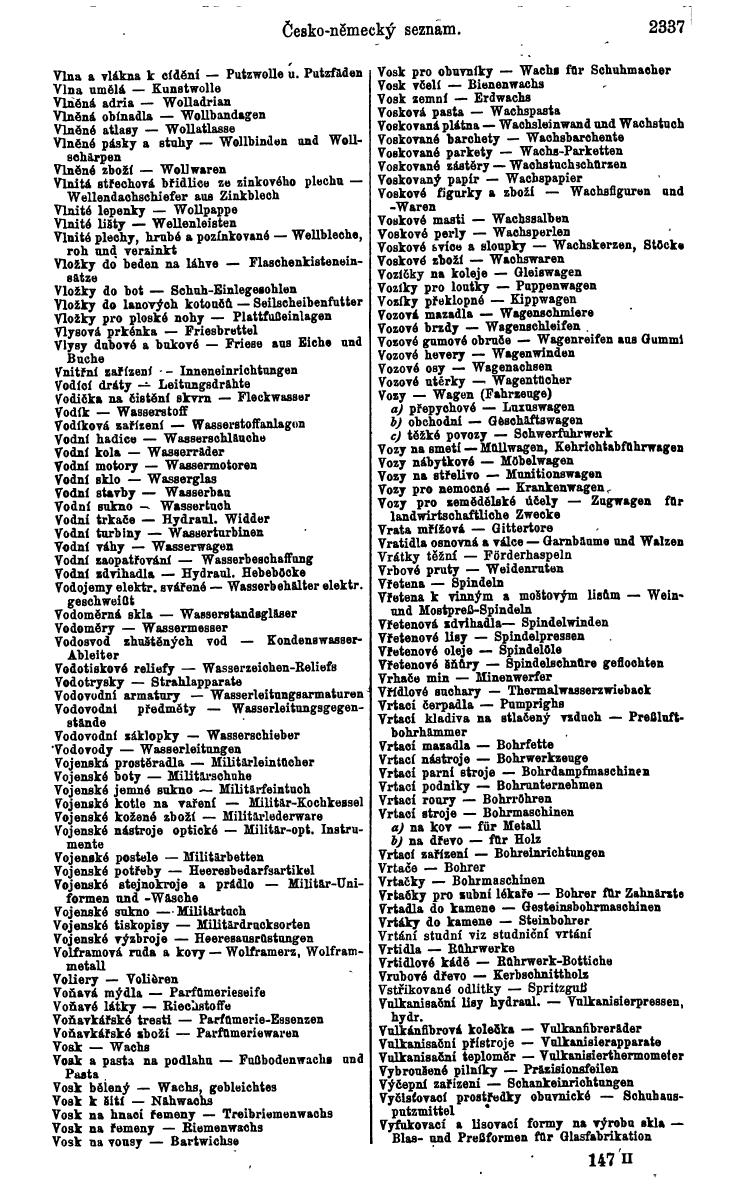 Compass. Industrielles Jahrbuch 1936: Tschechoslowakei. - Seite 2367