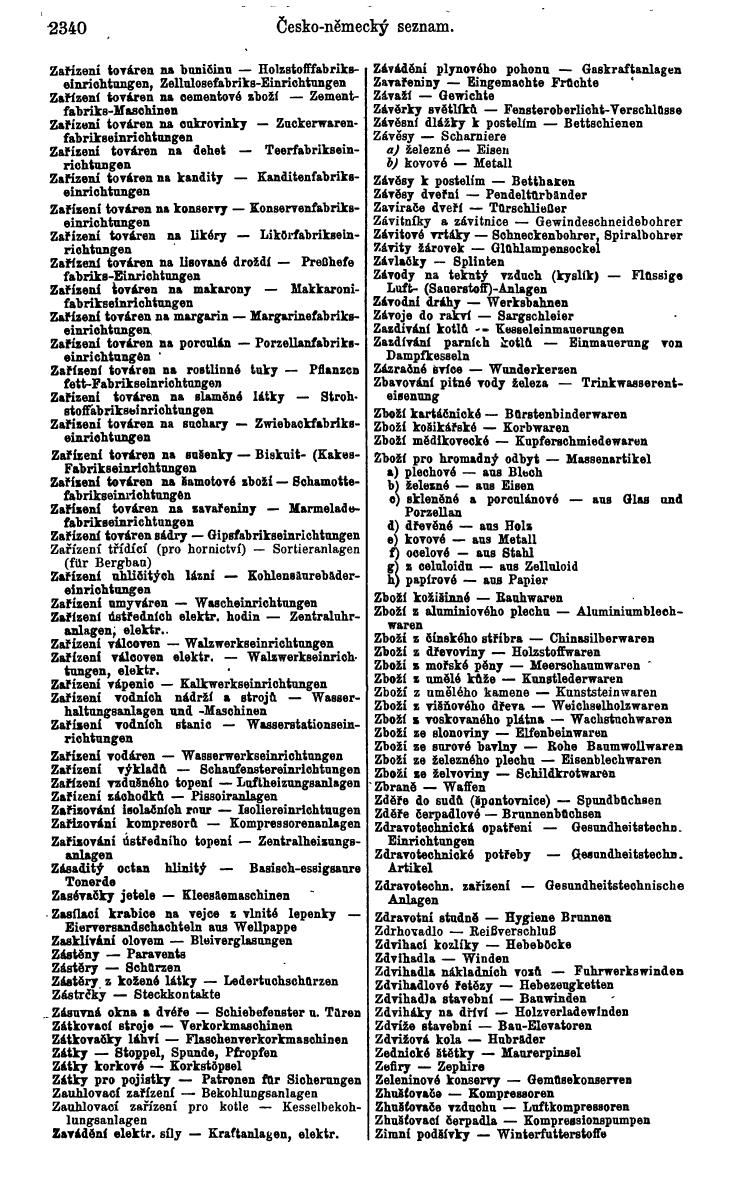Compass. Industrielles Jahrbuch 1936: Tschechoslowakei. - Seite 2370