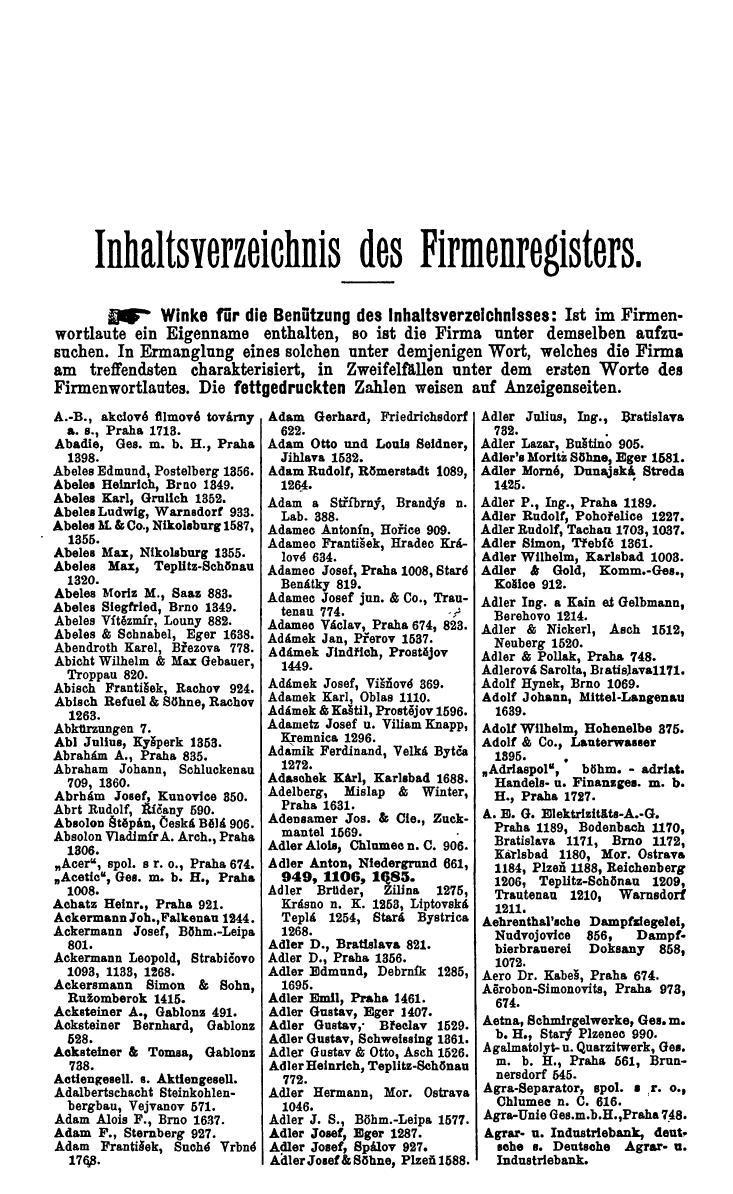 Compass. Industrielles Jahrbuch 1936: Tschechoslowakei. - Seite 25