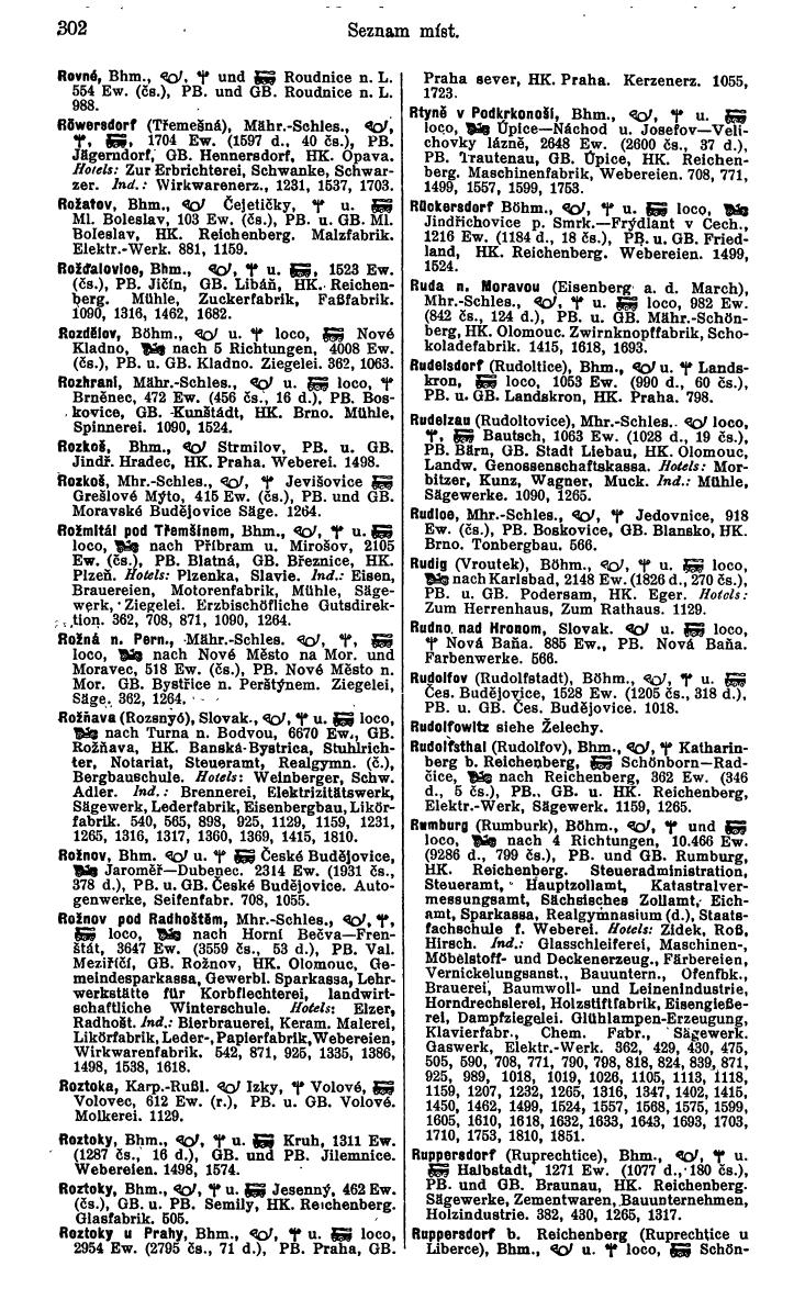 Compass. Industrielles Jahrbuch 1936: Tschechoslowakei. - Page 308