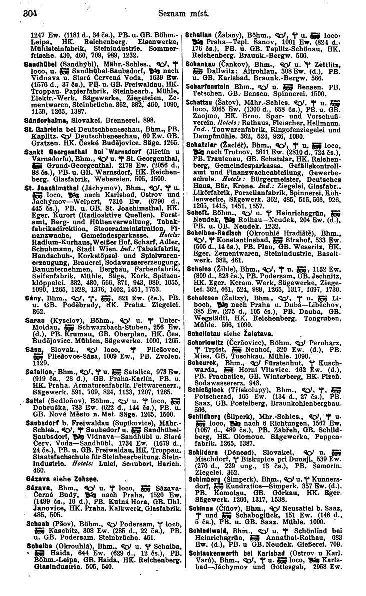 Compass. Industrielles Jahrbuch 1936: Tschechoslowakei. - Page 310