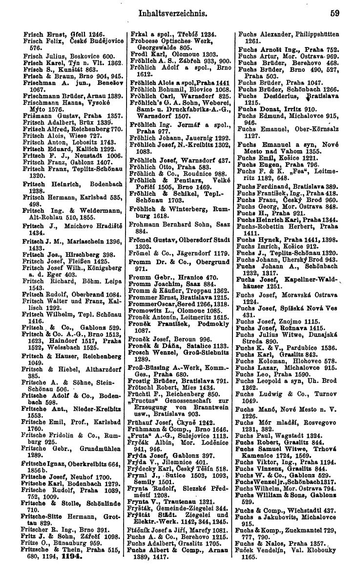 Compass. Industrielles Jahrbuch 1936: Tschechoslowakei. - Page 63