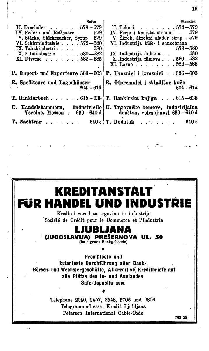 Compass. Industrielles Jahrbuch 1929: Jugoslawien, Ungarn. - Seite 19