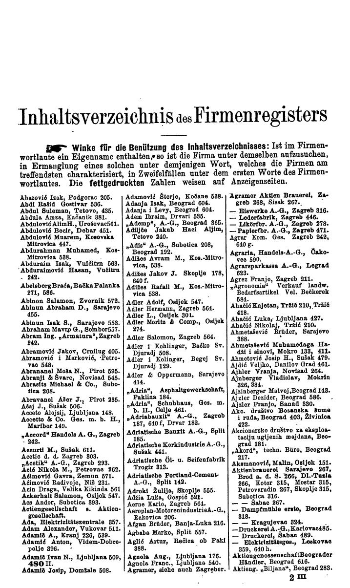 Compass. Industrielles Jahrbuch 1929: Jugoslawien, Ungarn. - Seite 25