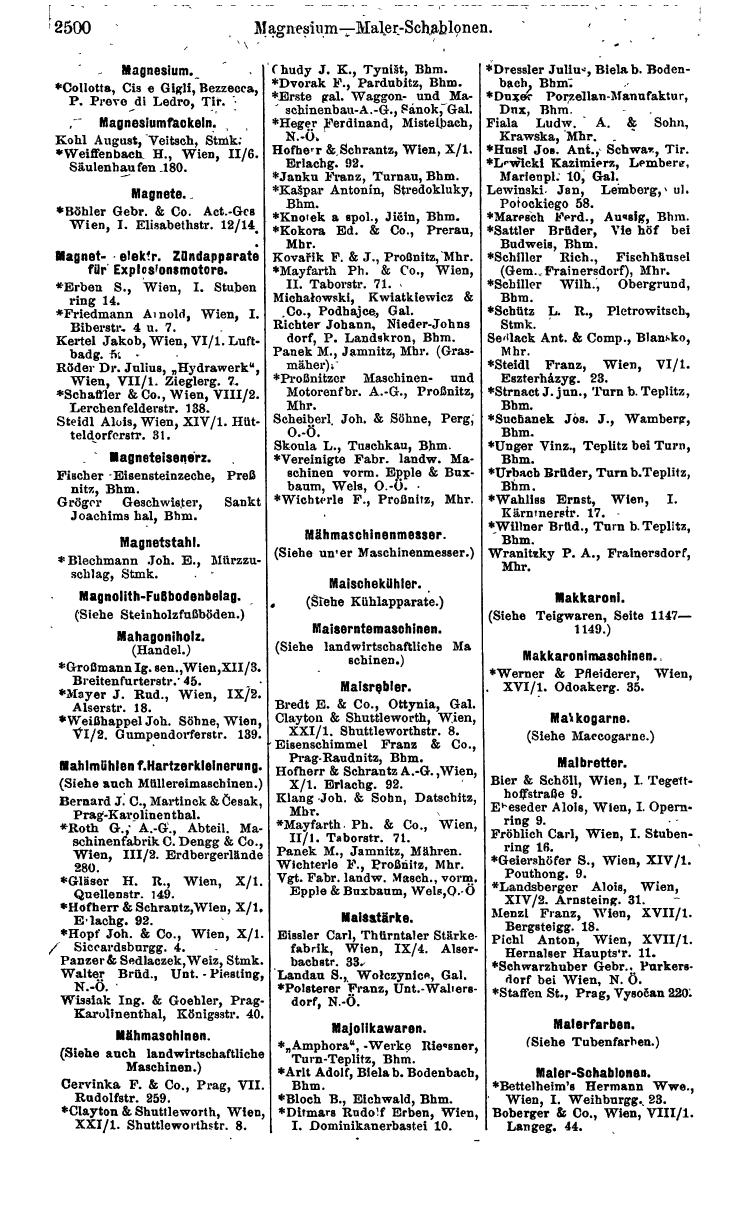 Compass 1911, III. Band, Teil 2 - Seite 1628