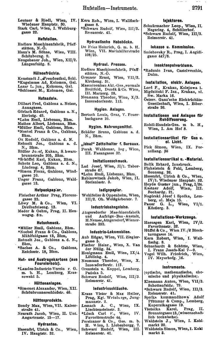 Compass 1911, III. Band, Teil 2 - Seite 1925