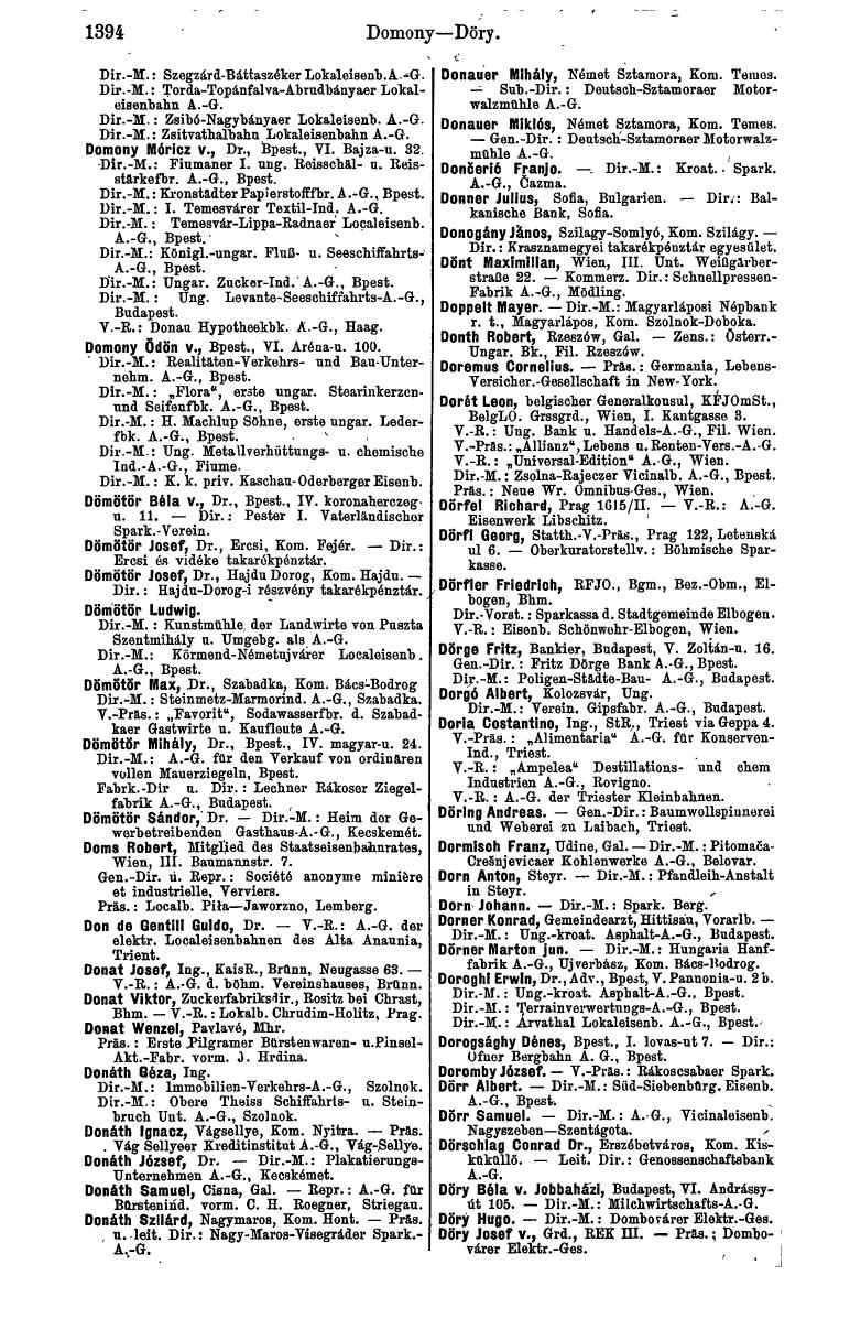 Compass 1912, I. Band - Page 1498