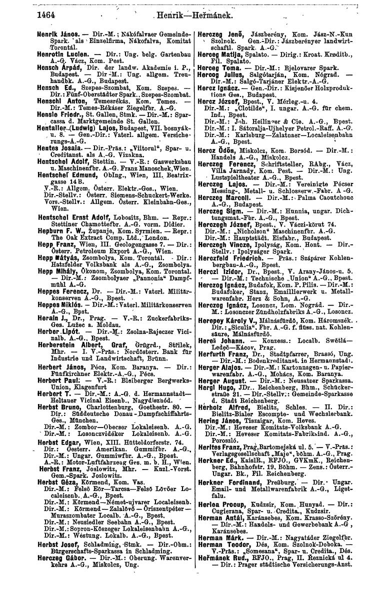 Compass 1912, I. Band - Page 1568