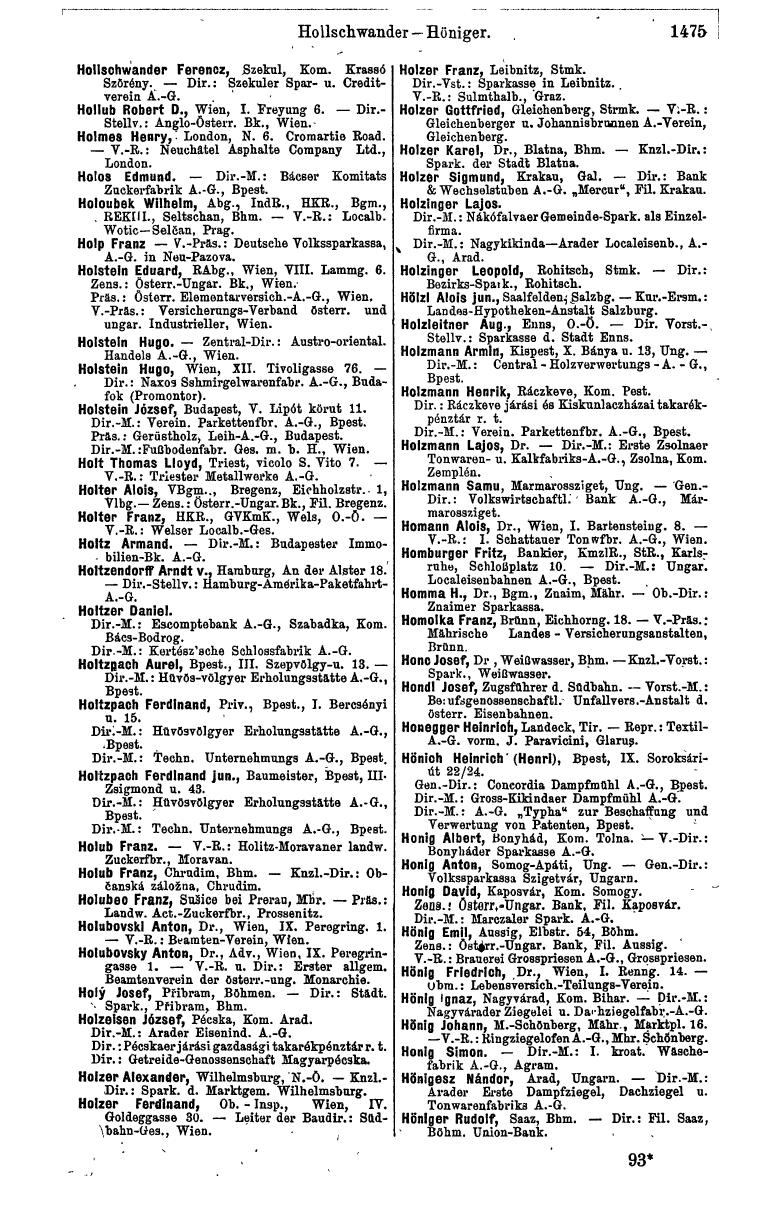 Compass 1912, I. Band - Page 1579