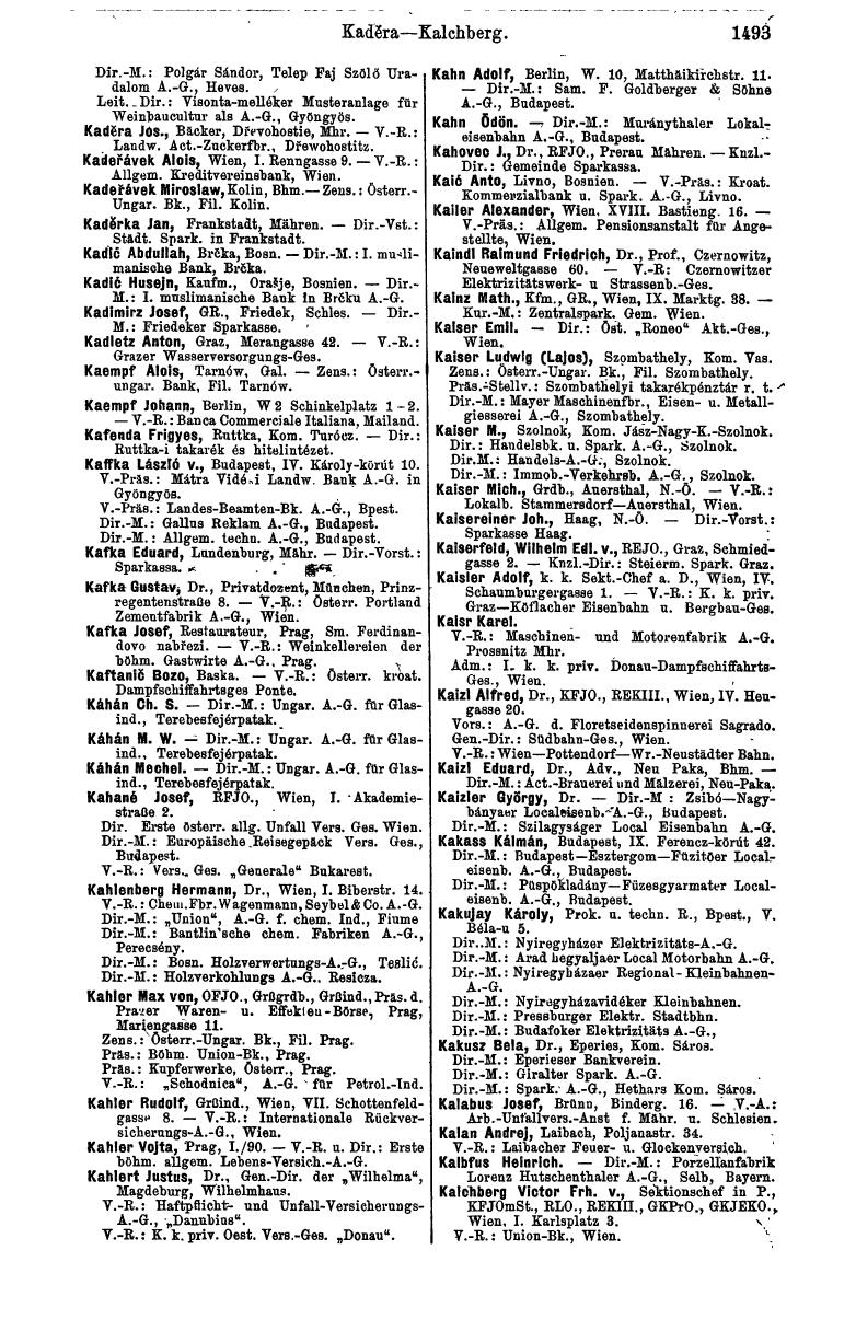 Compass 1912, I. Band - Seite 1597