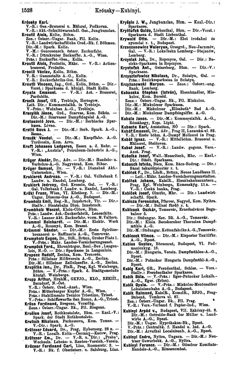 Compass 1912, I. Band - Page 1632