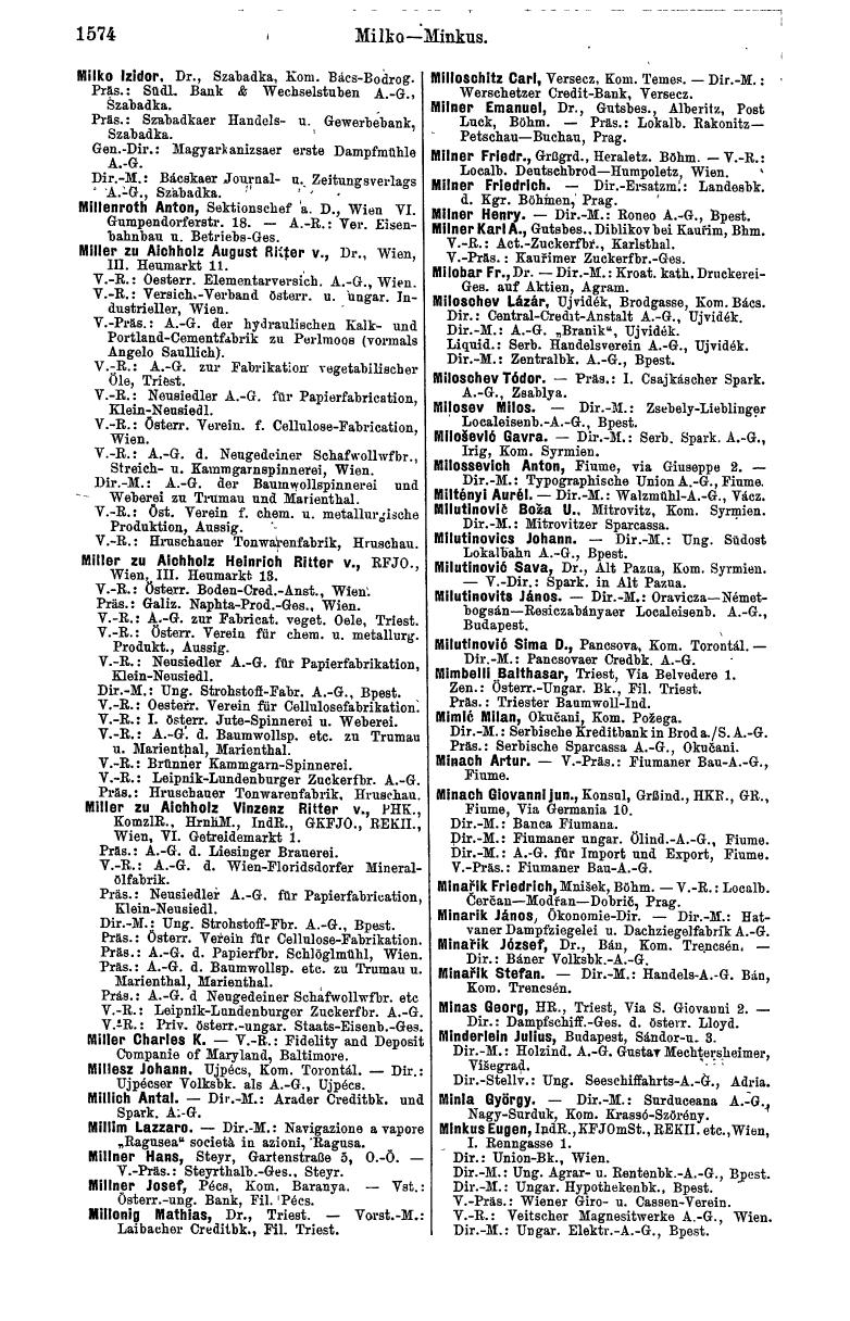 Compass 1912, I. Band - Seite 1678