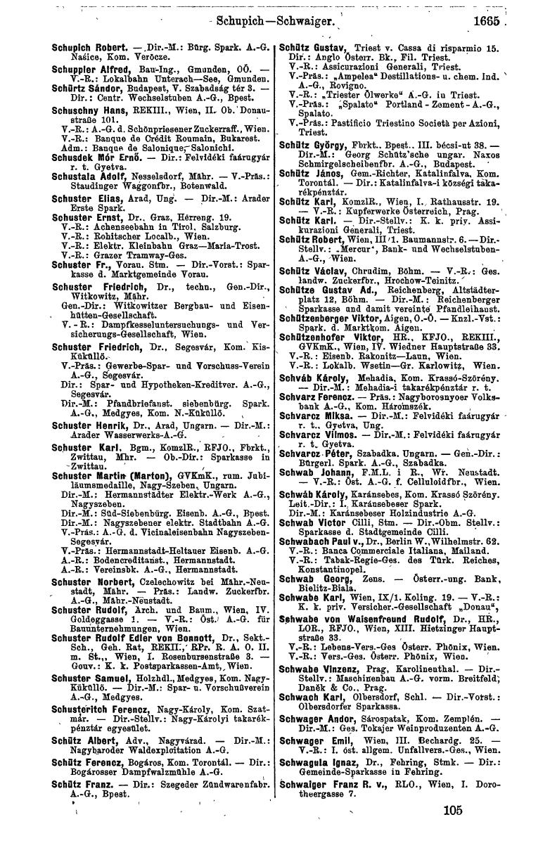 Compass 1912, I. Band - Seite 1769