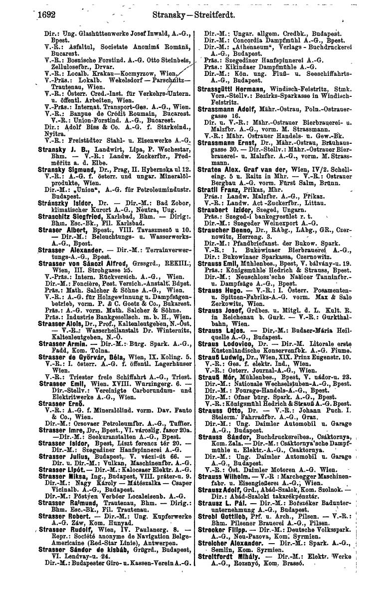 Compass 1912, I. Band - Seite 1796