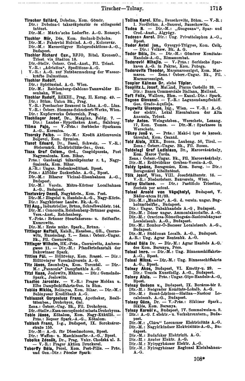 Compass 1912, I. Band - Page 1819