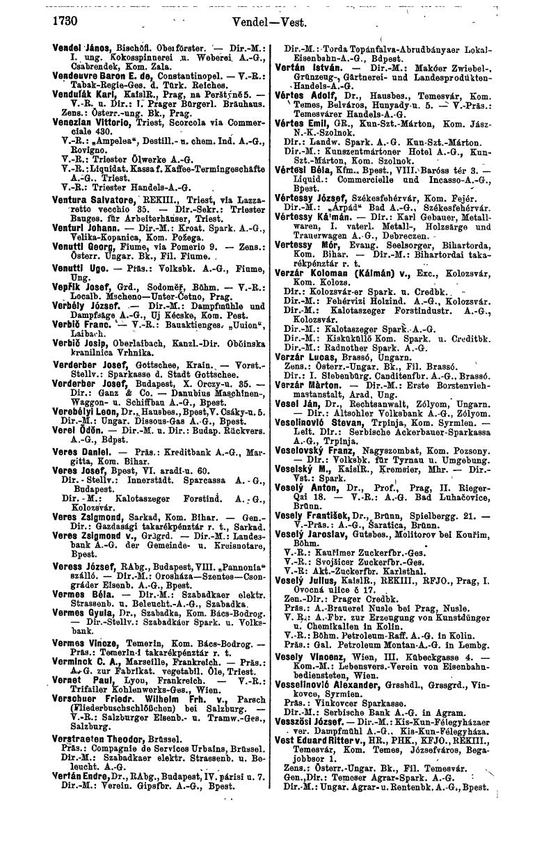 Compass 1912, I. Band - Seite 1834