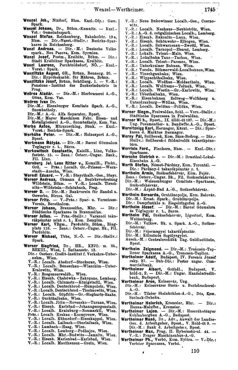 Compass 1912, I. Band - Seite 1849