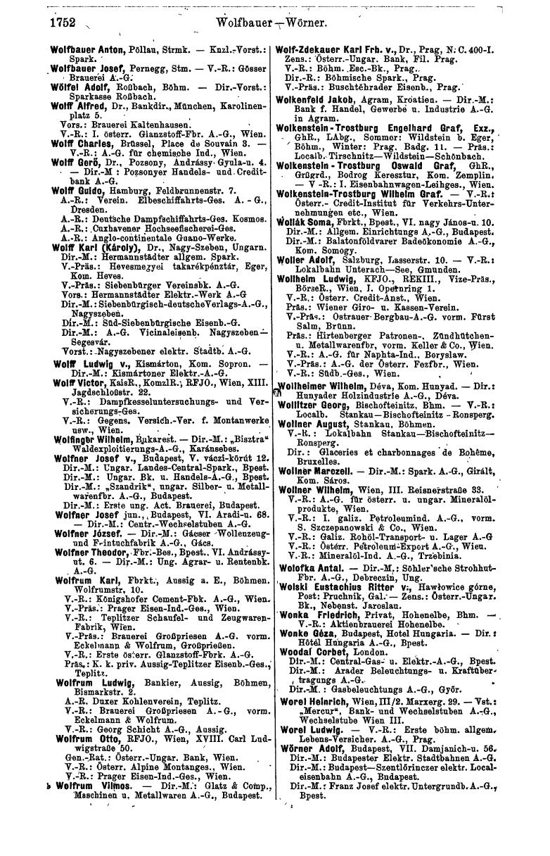 Compass 1912, I. Band - Seite 1856