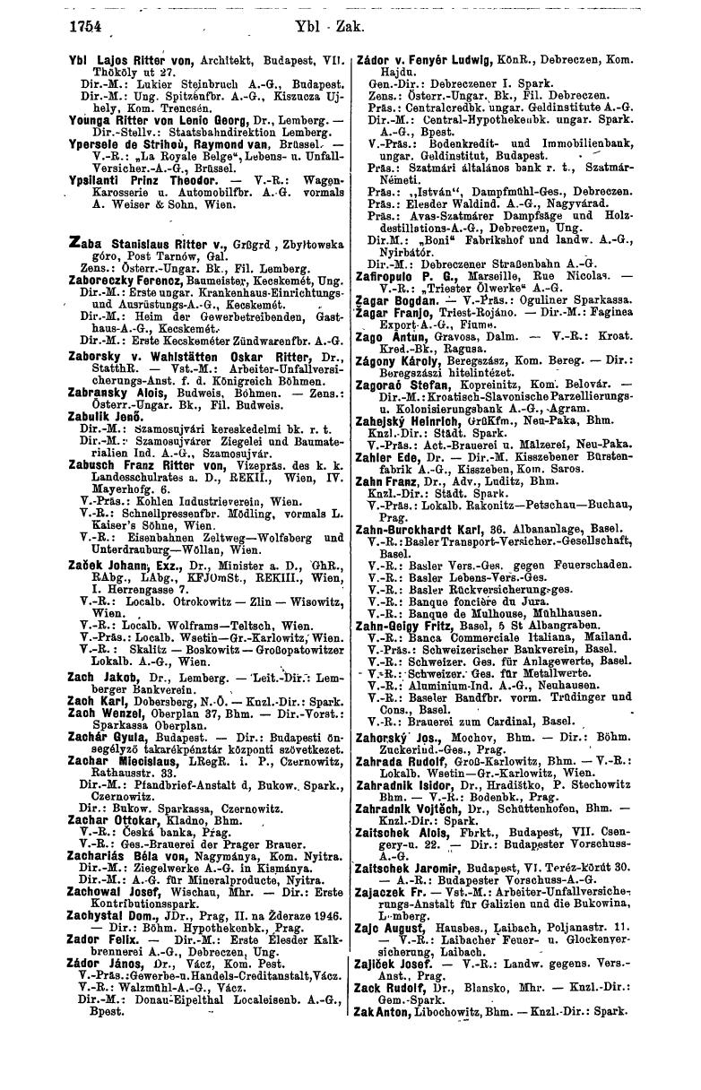 Compass 1912, I. Band - Page 1858