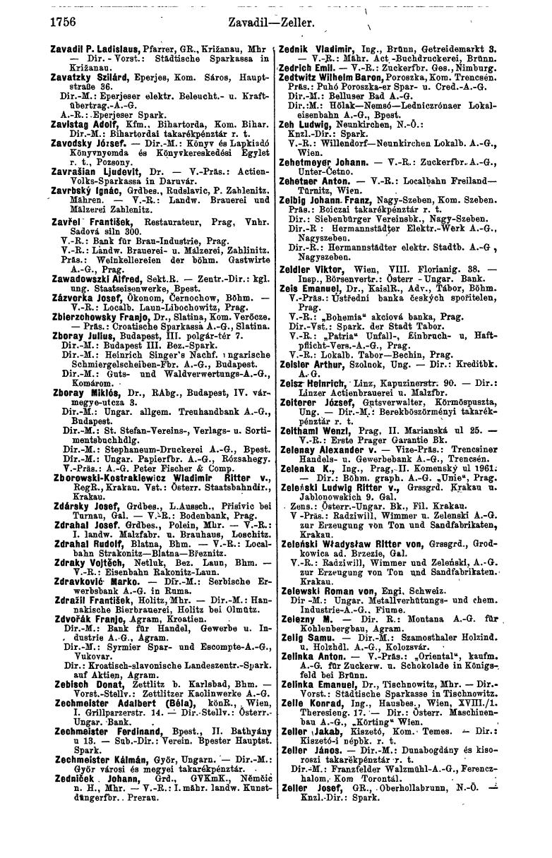 Compass 1912, I. Band - Page 1860