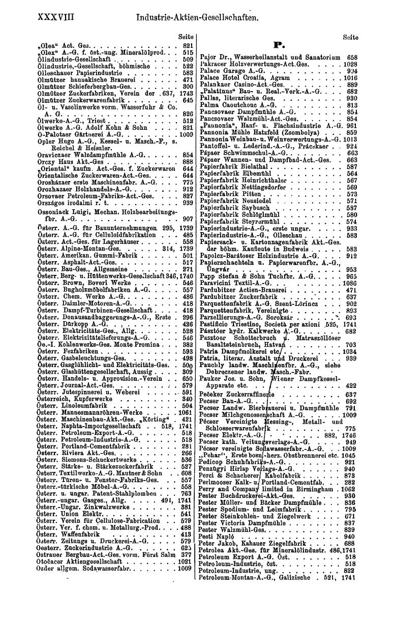 Compass 1912, Band II, Finanzielles JB - Seite 37