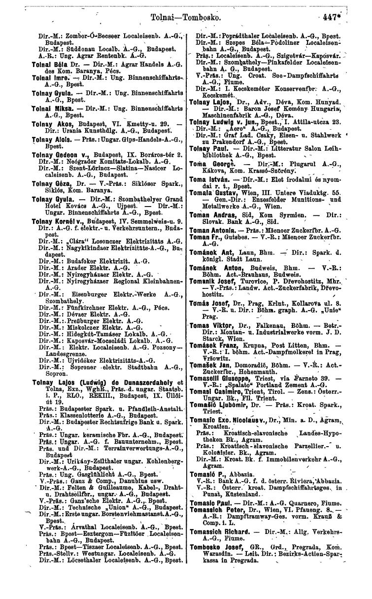 Compass 1913, I. Band - Page 2003