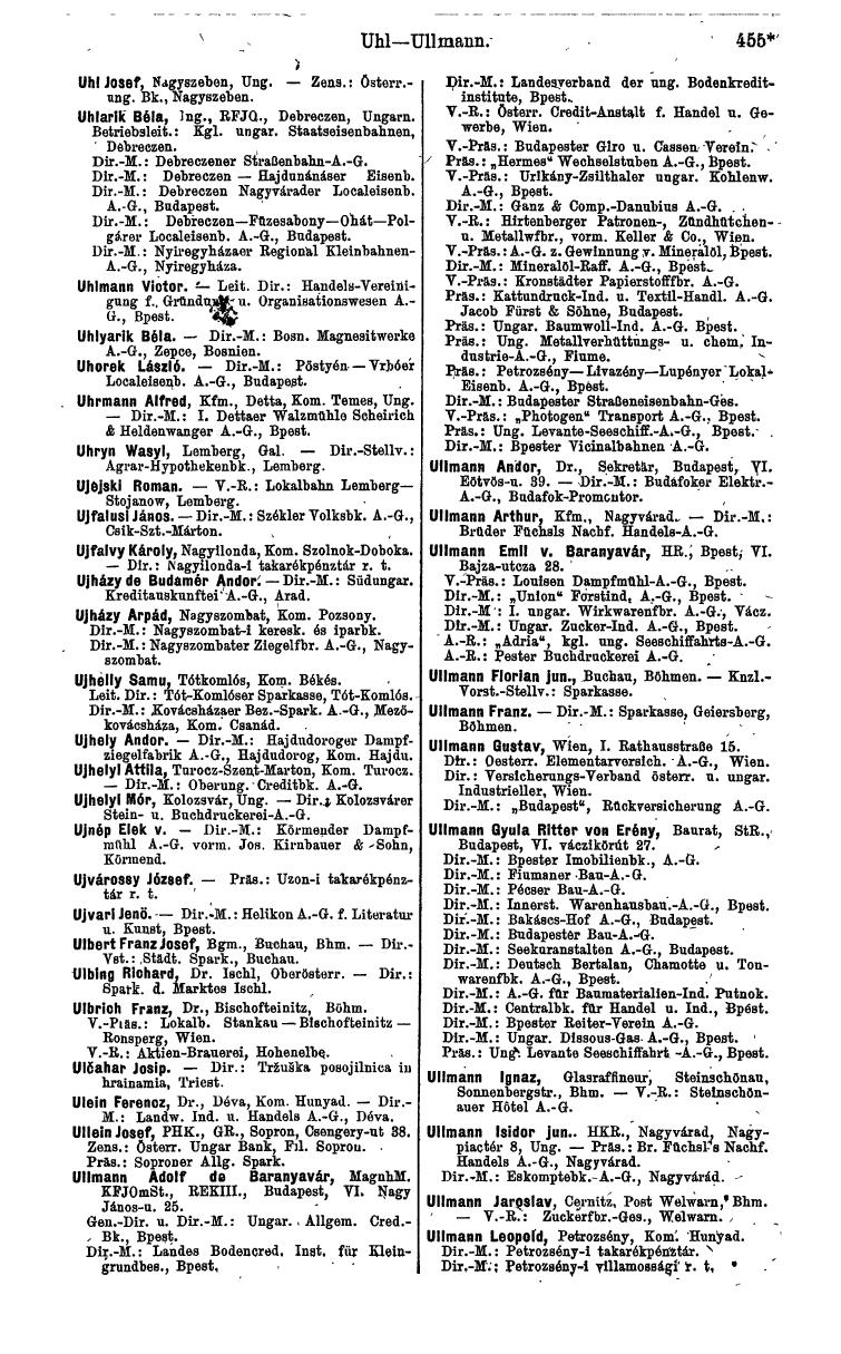 Compass 1913, I. Band - Page 2011