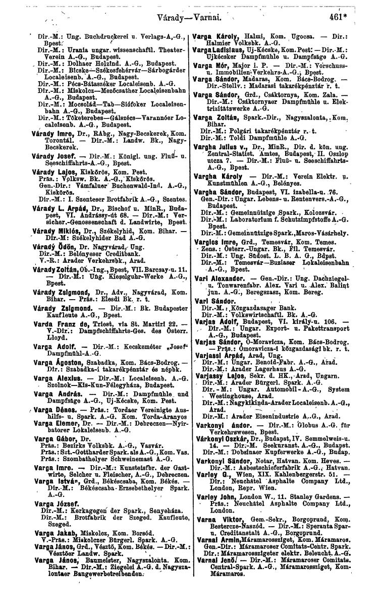 Compass 1913, I. Band - Page 2017