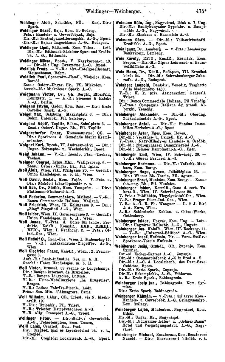 Compass 1913, I. Band - Page 2031