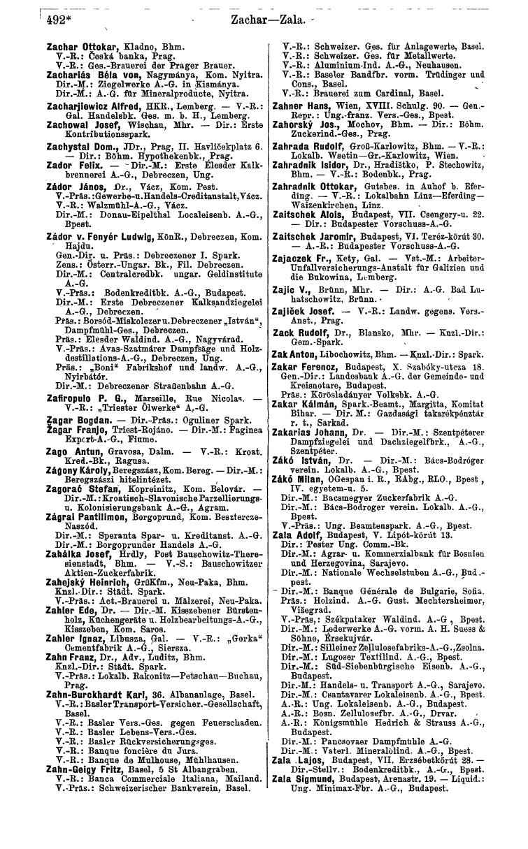 Compass 1913, I. Band - Page 2048