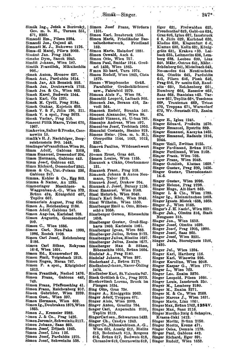 Compass 1913, III. Band, Teil 1 - Page 301