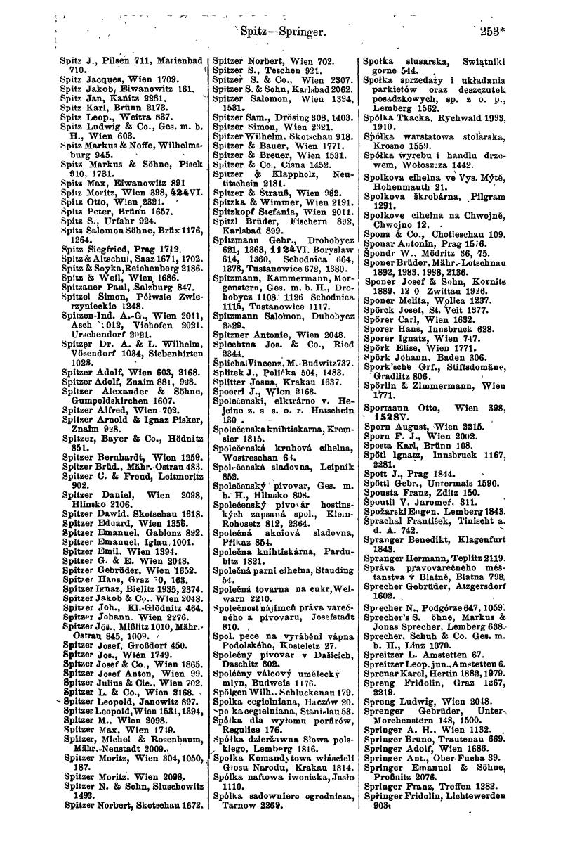 Compass 1913, III. Band, Teil 1 - Page 307
