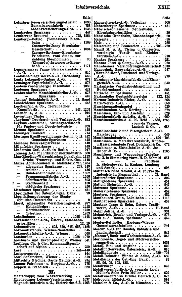 Compass 1922, I. Band, Teil 1 - Page 27