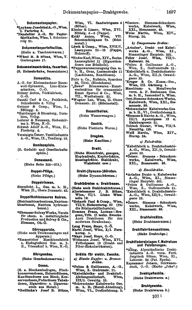 Compass. Industrielles Jahrbuch 1932: Österreich. - Page 1763