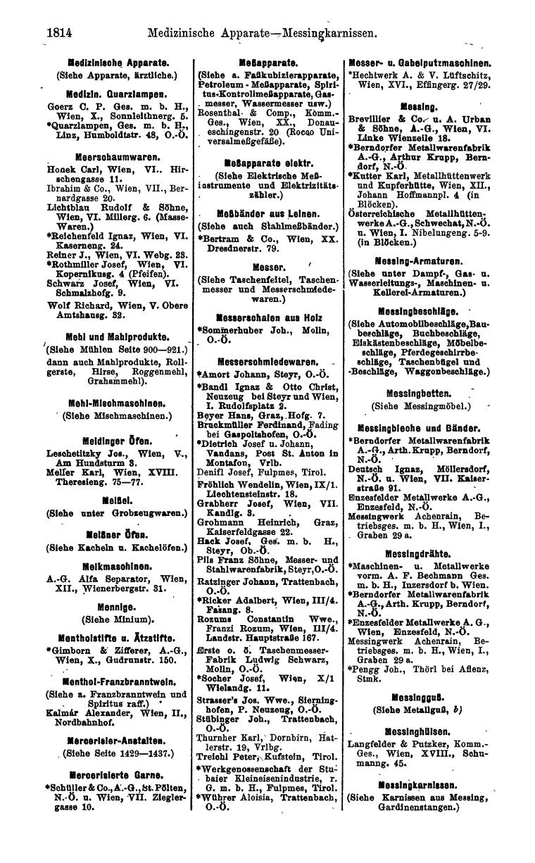 Compass. Industrielles Jahrbuch 1932: Österreich. - Seite 1880