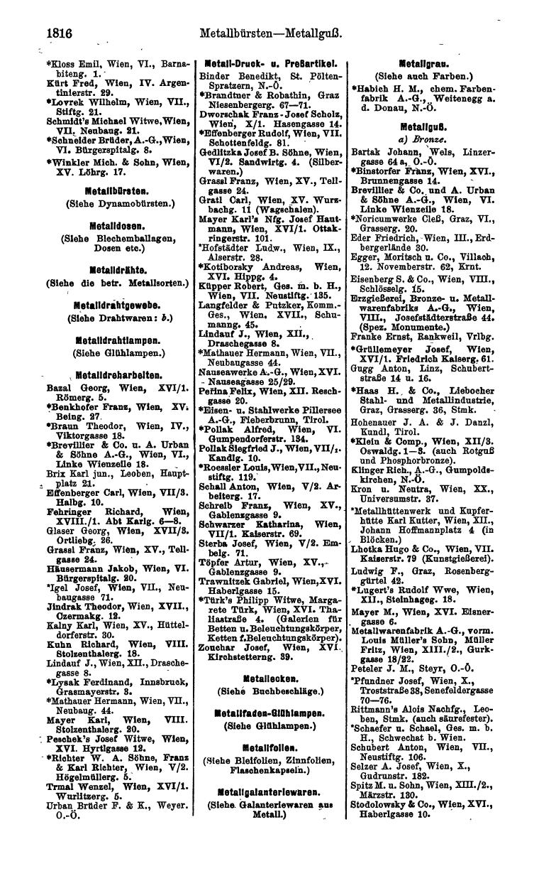 Compass. Industrielles Jahrbuch 1932: Österreich. - Seite 1882