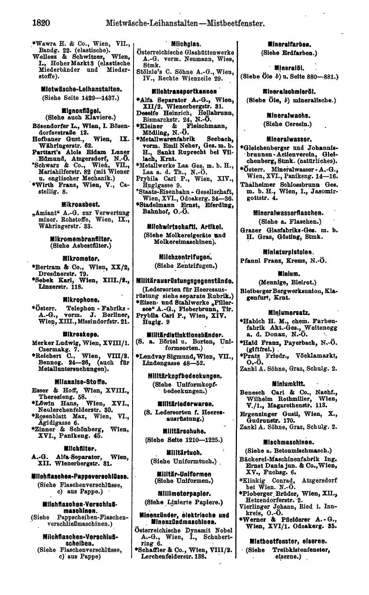 Compass. Industrielles Jahrbuch 1932: Österreich. - Seite 1886